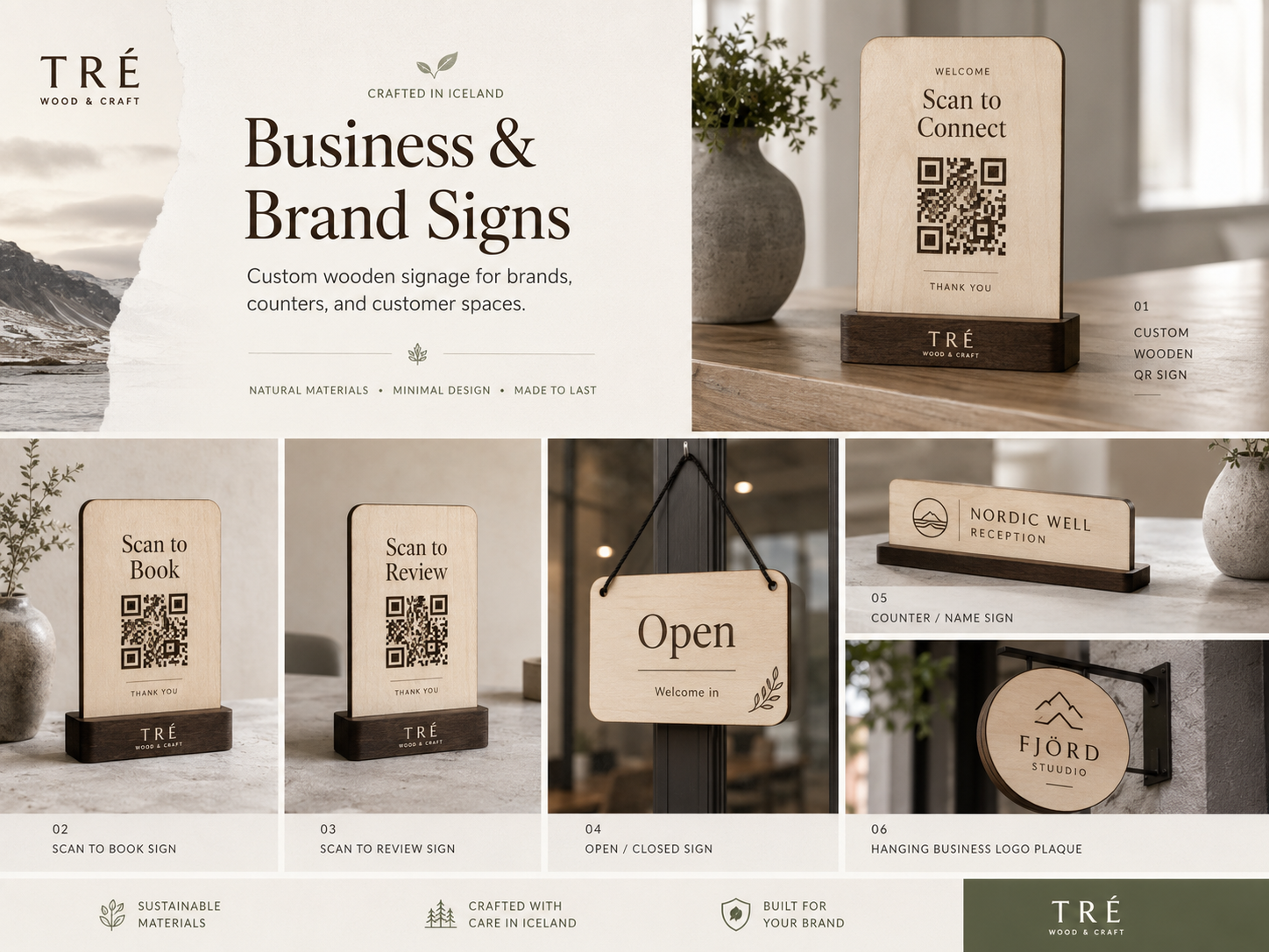 Business & Brand Signs lifestyle setting