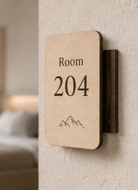 Room Number Sign concept preview
